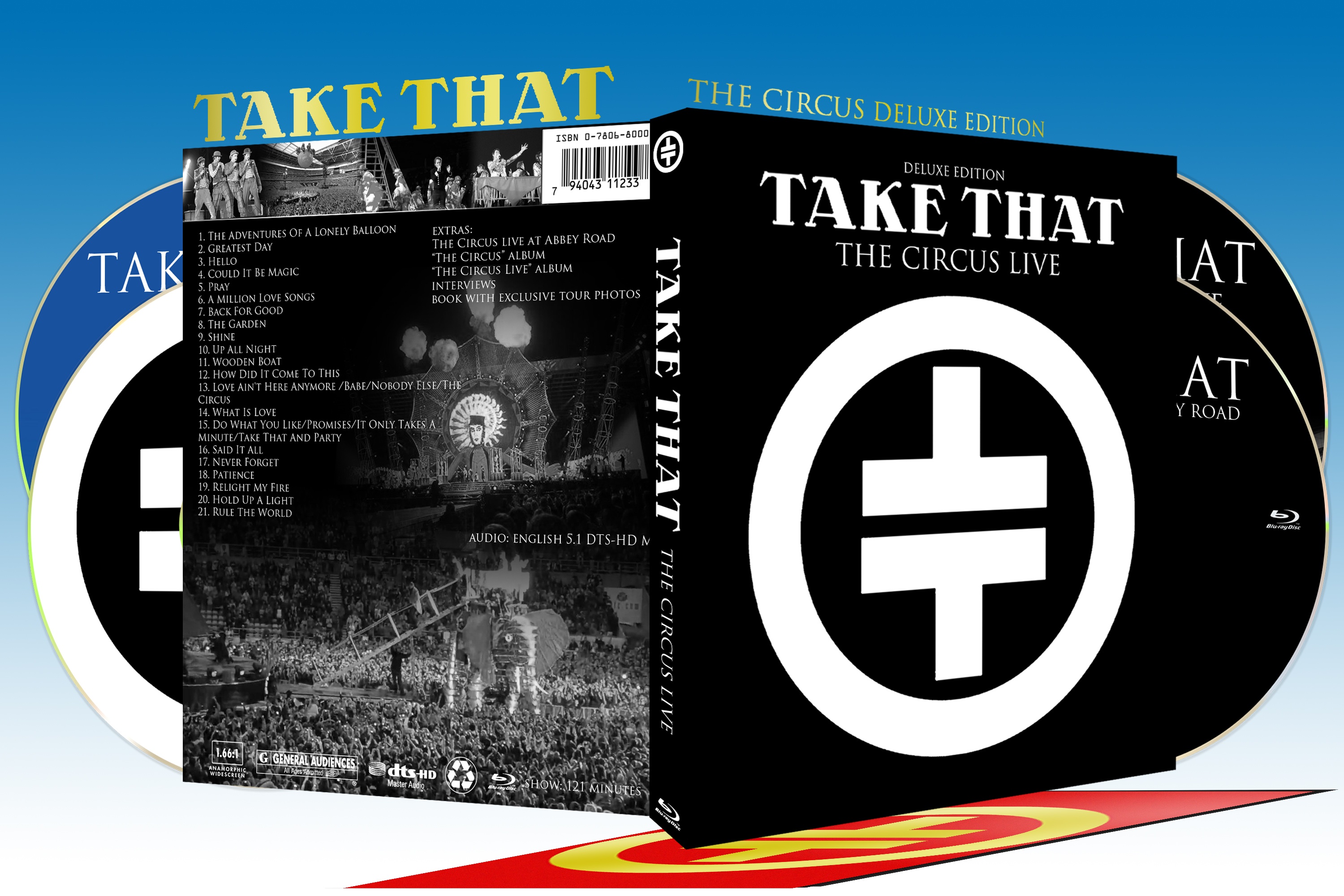Take That - The Circus Live box cover