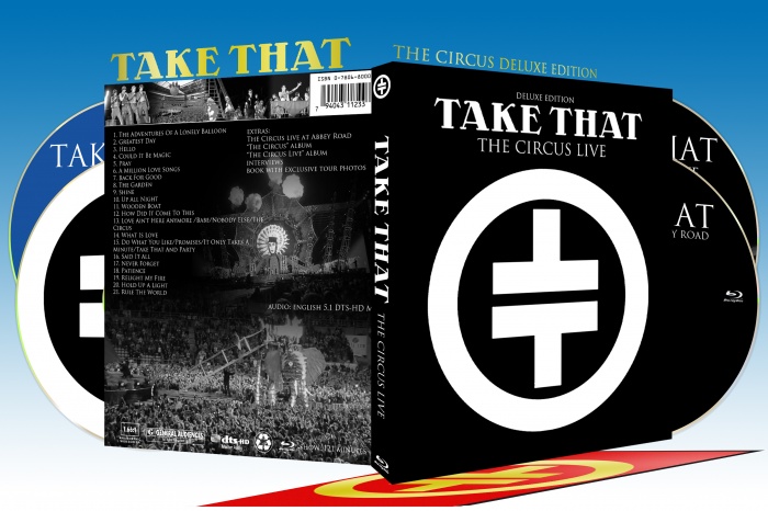 Take That - The Circus Live box art cover
