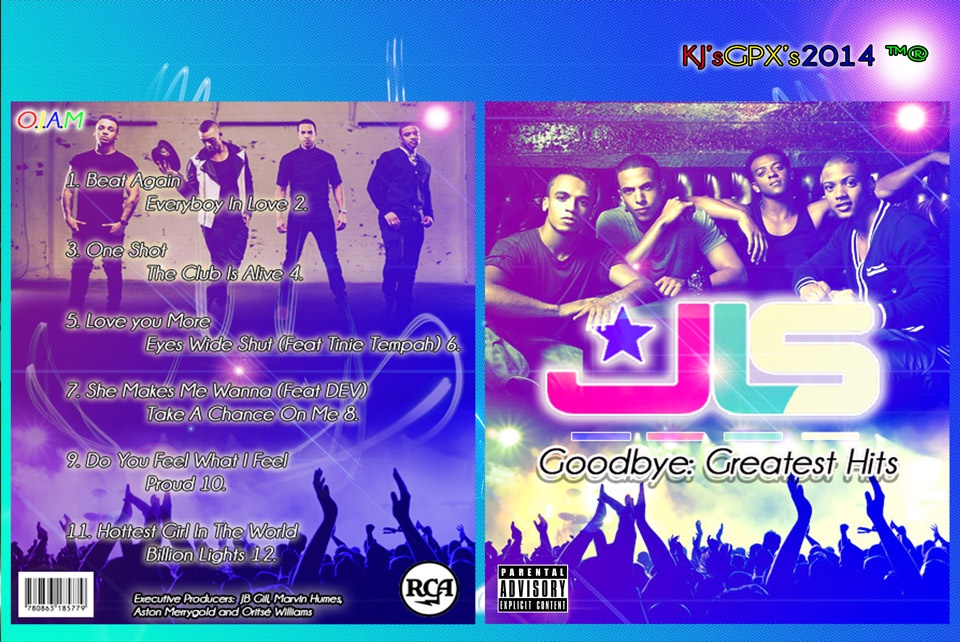 JLS - Goodbye: Greatest Hits box cover