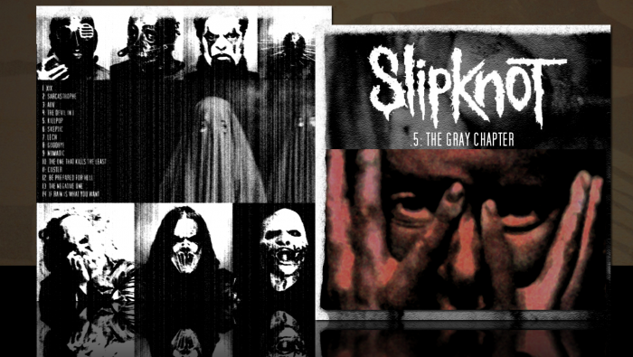 Slipknot .5 The Gray Chapter box art cover