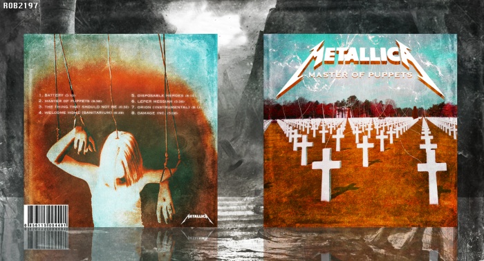 Metallica - Master Of Puppets box art cover