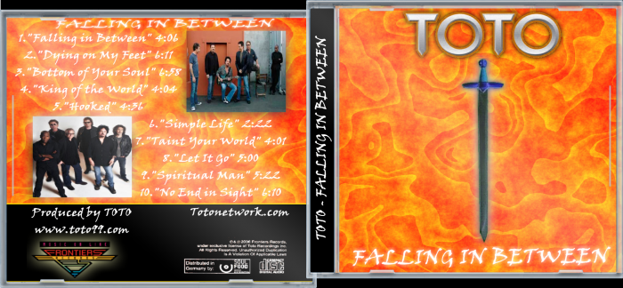 Toto - Falling In Between box art cover