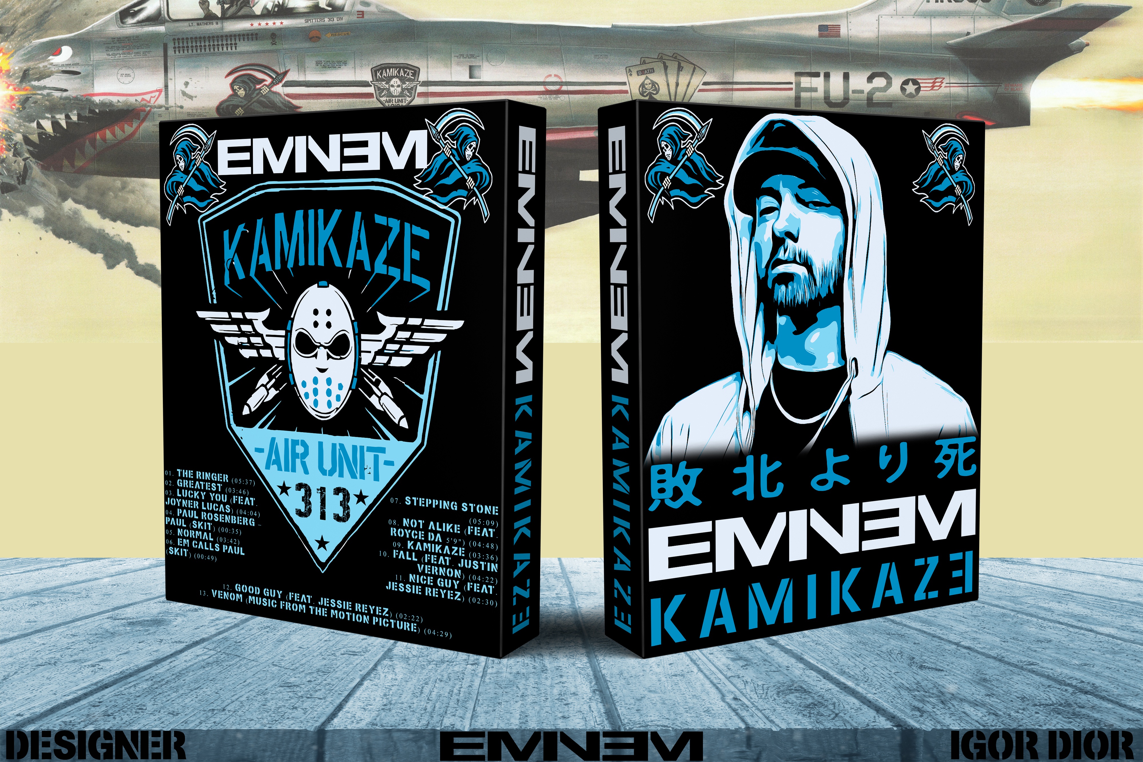 Kamikaze box cover