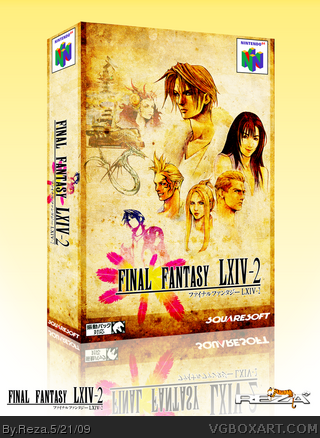 Final Fantasy 64-2 box art cover