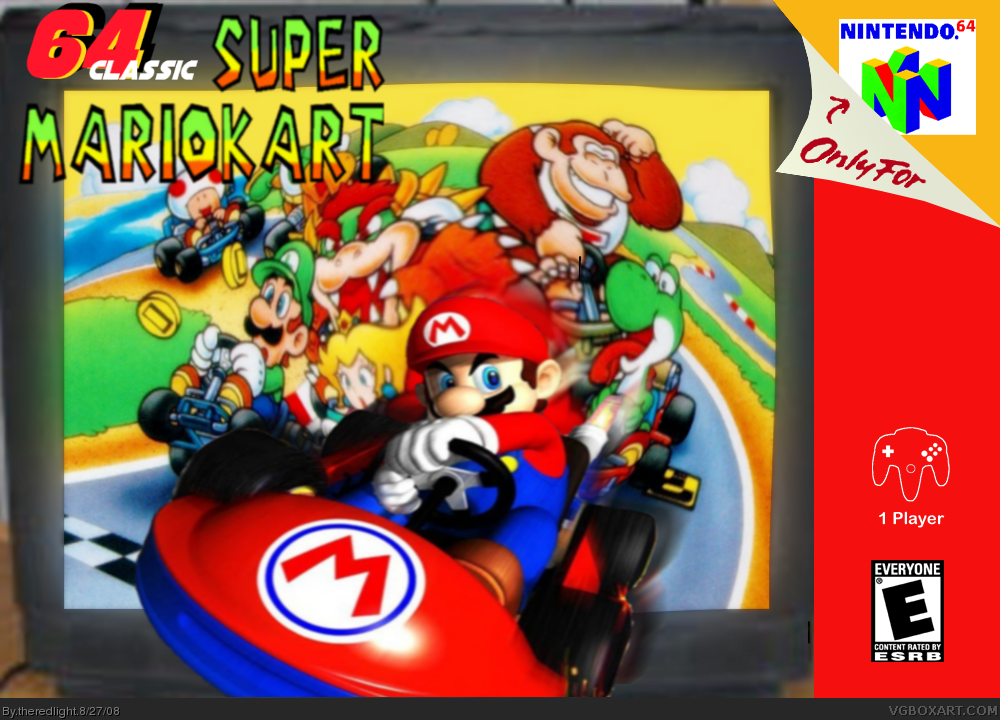 64 Classic: Super Mario Kart box cover