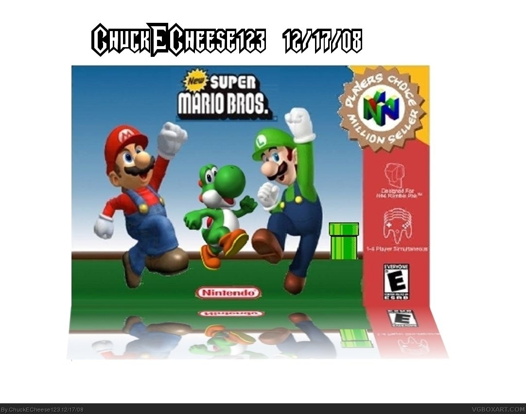 New Super Mario Bros. box cover