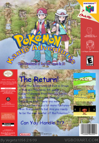 Pokemon: Kanto Adventures box cover