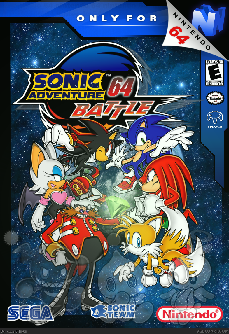 Sonic Adventure 64 Battle box cover