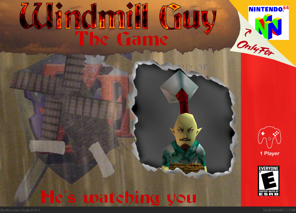 Windmill Guy: The Game box cover