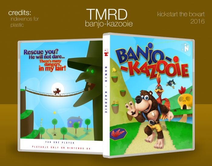 Banjo-Kazooie box art cover