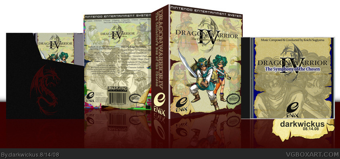 Dragon Warrior IV box art cover