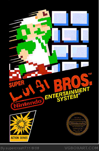 Super Luigi Bros. box cover