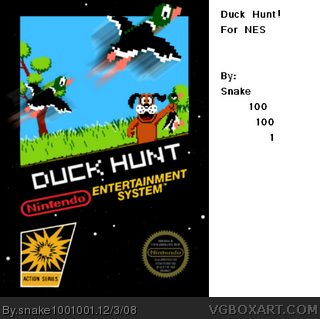 Duck Hunt box cover