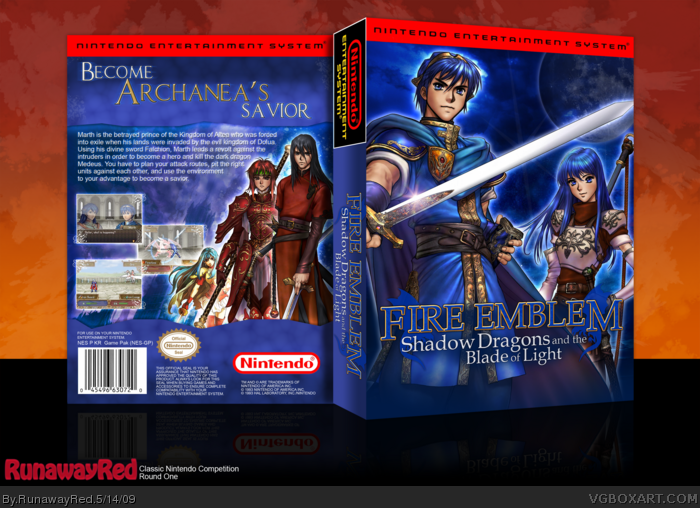 Fire Emblem: Shadow Dragons and the Blade of Light box art cover