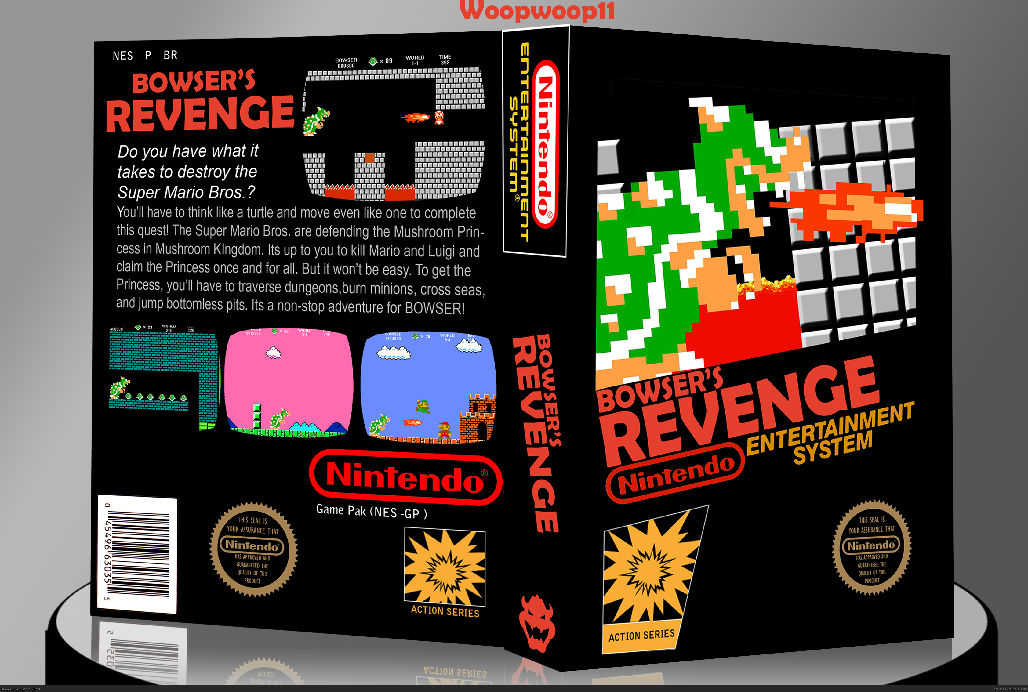 Bowser's Revenge box cover