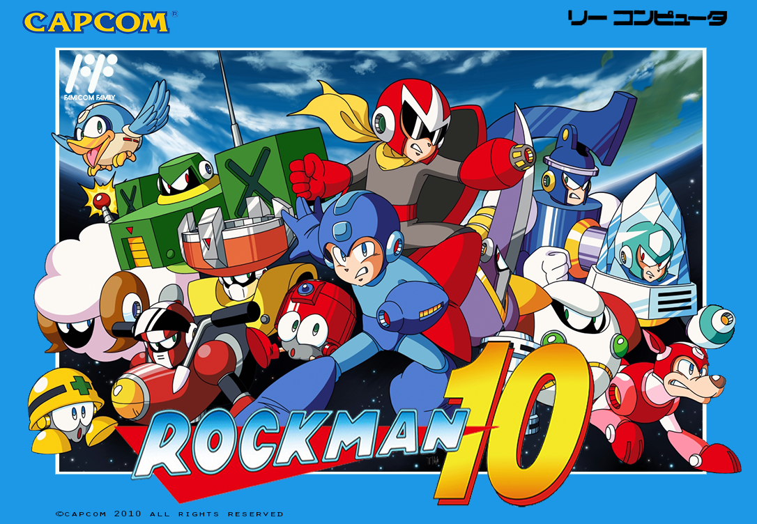 Rockman 10 box cover