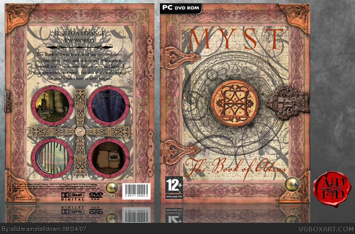 Myst: The Book of Atrus box art cover