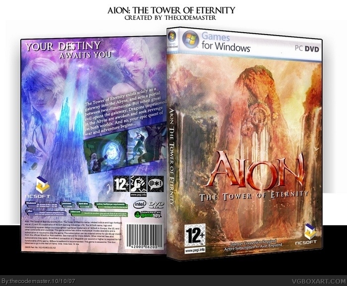 Aion: The Tower of Eternity box art cover