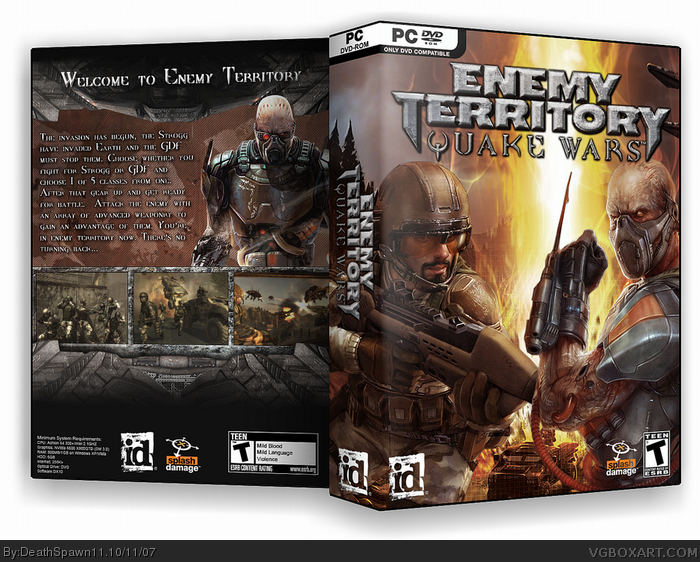 Enemy Territory: Quake Wars box art cover