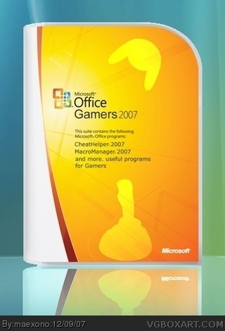 Microsoft Office 2007 for Gamers box cover