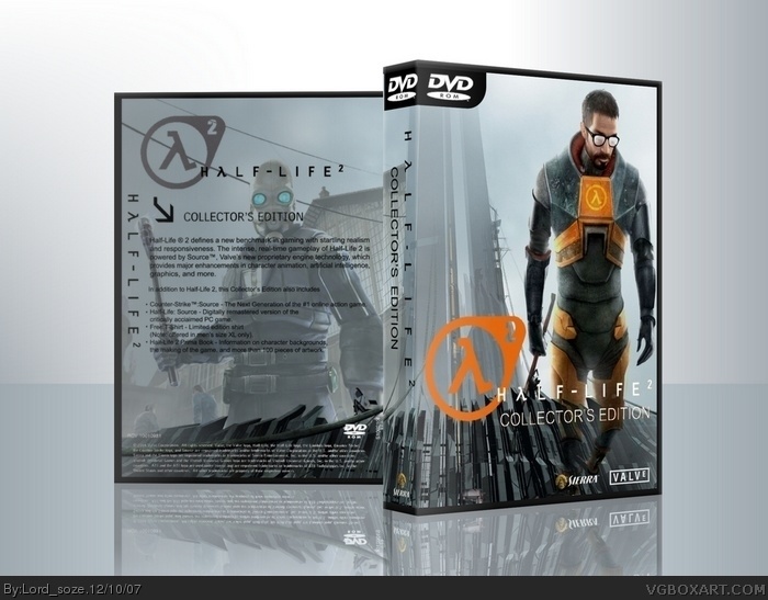 Half-Life 2 box art cover
