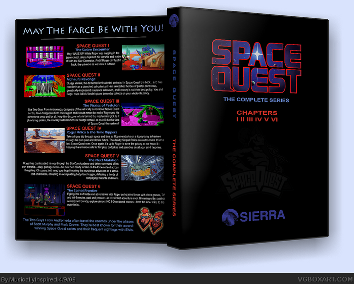 Space Quest Collection box art cover