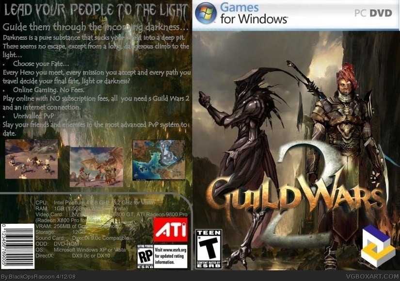 Guild Wars 2 box cover