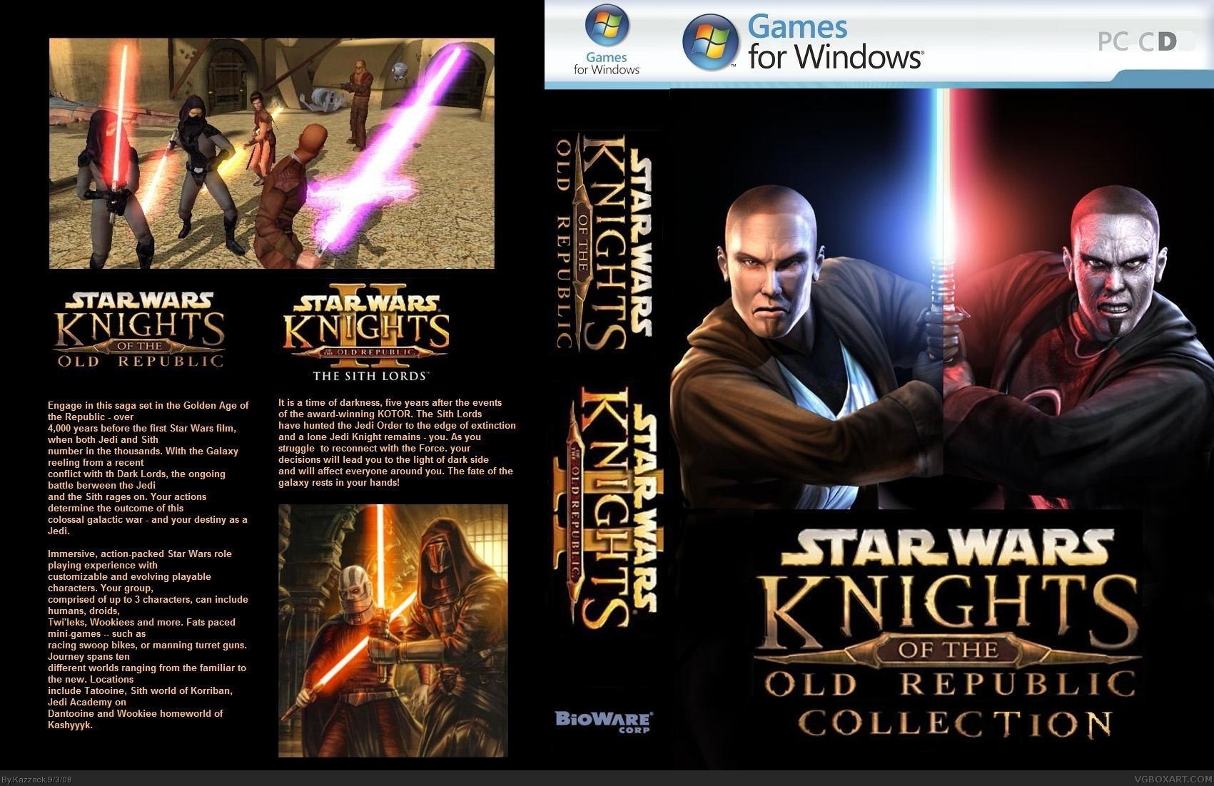 Knights of the Old Republic box cover