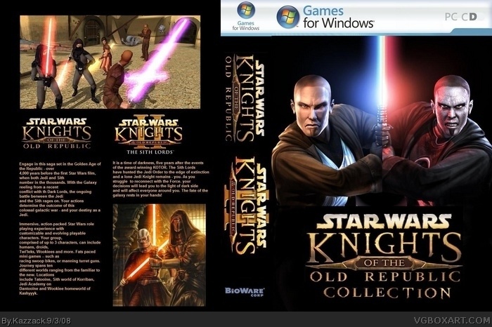 Knights of the Old Republic box art cover