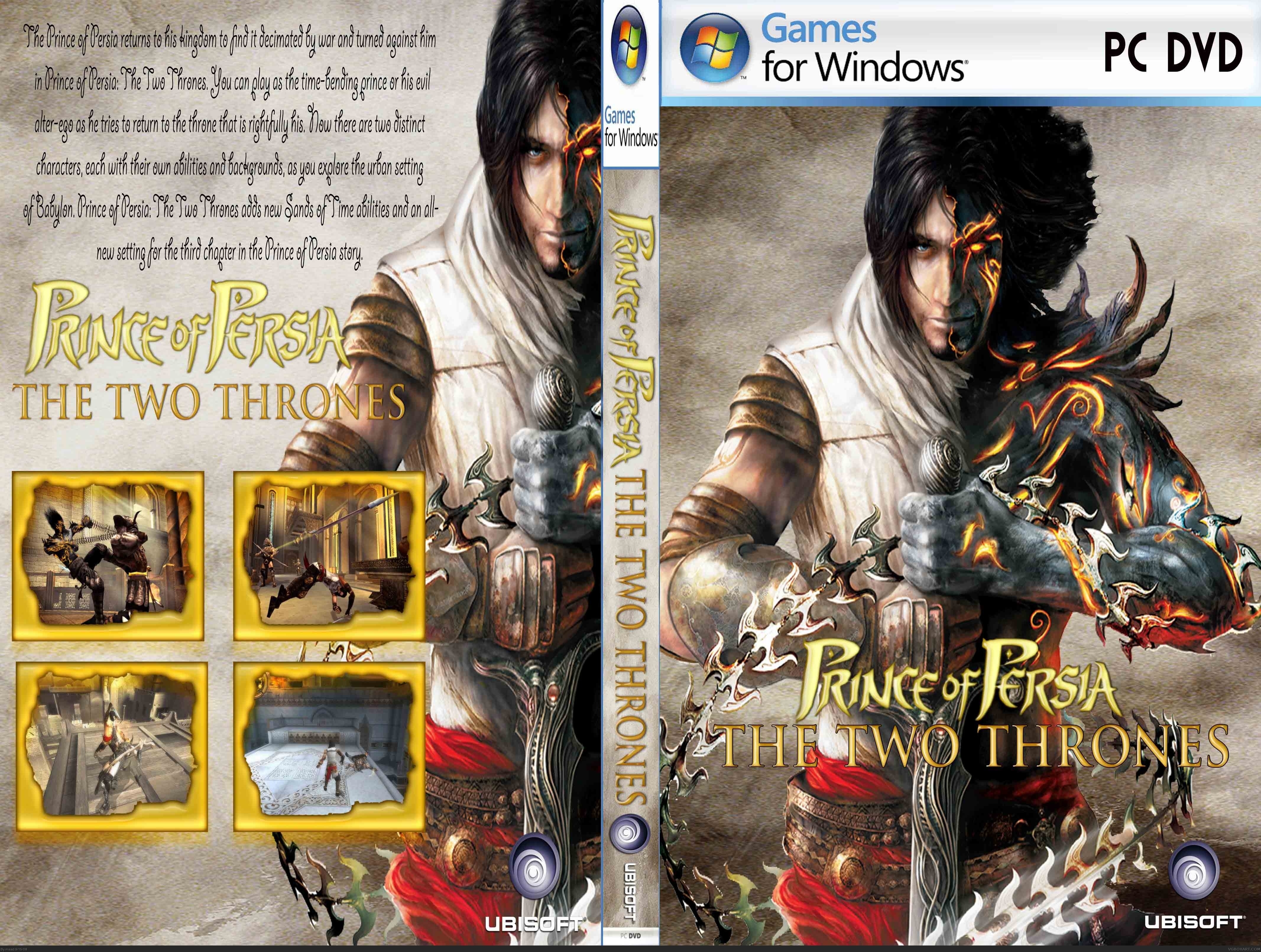 Prince Of Persia: The Two Thrones box cover