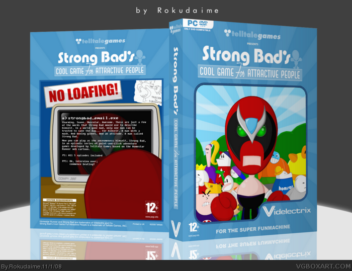 Strong Bad's Cool Game for Attractive People box art cover
