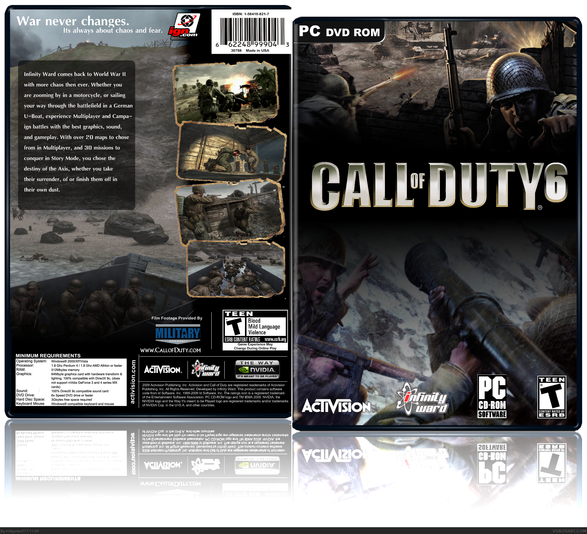 Call of Duty 6 box cover