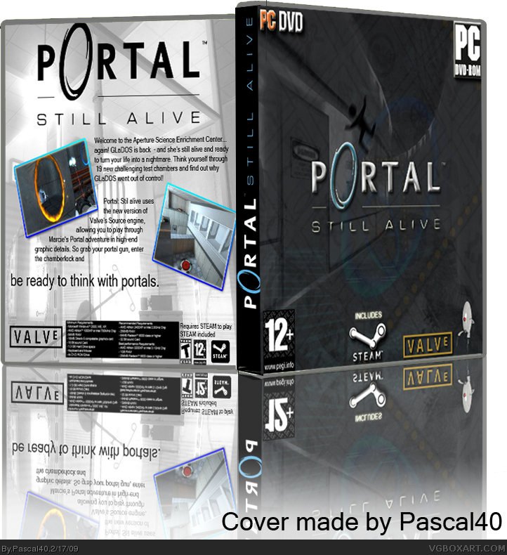 Portal: Still Alive box cover