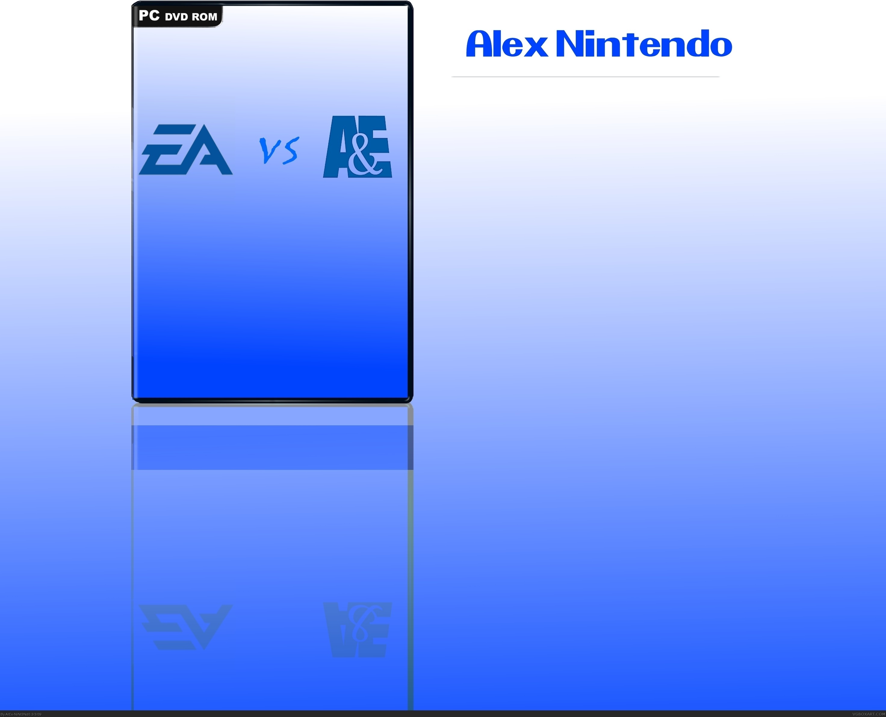 EA VS AE box cover
