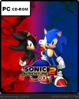 Sonic Adventure 2 DX box cover