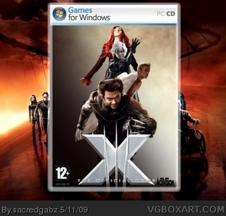 X-Men: The Official Game box cover