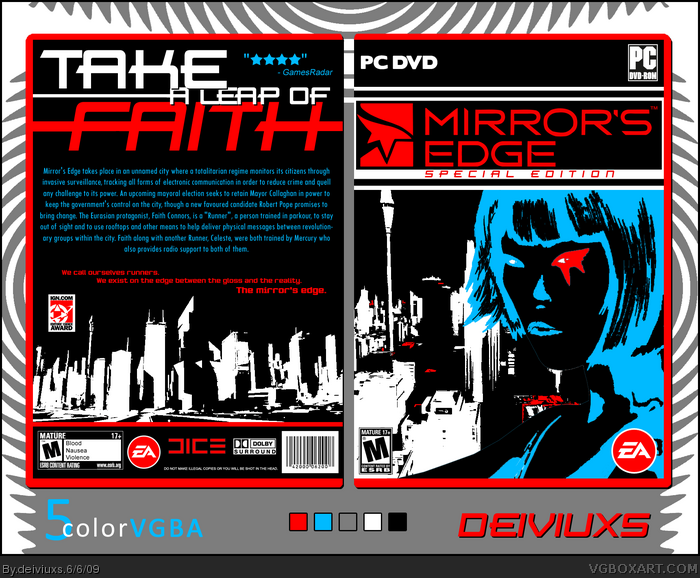 Mirror's Edge box art cover