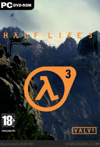 Half - Life 3 box cover