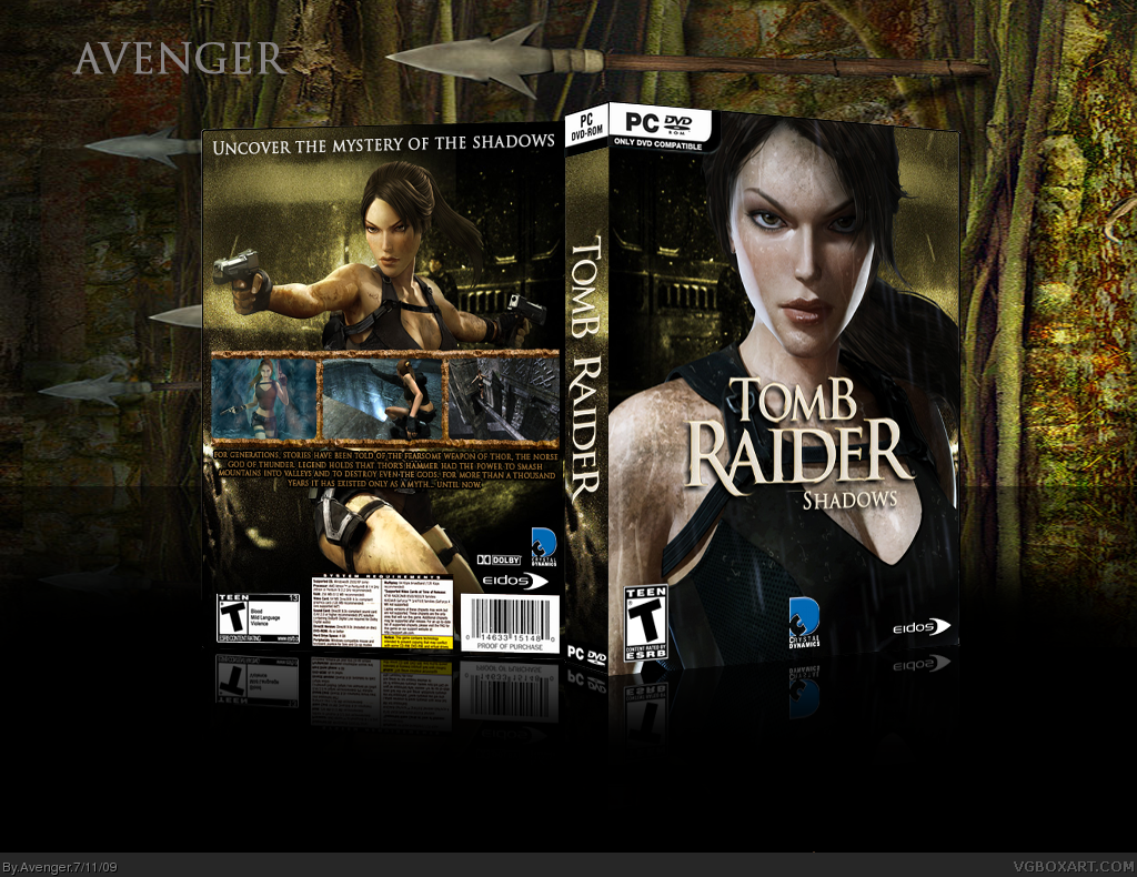 Tomb Raider Shadows box cover