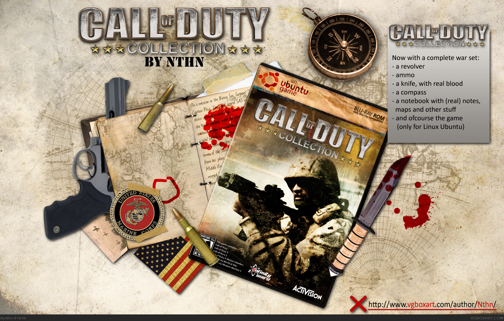 Call of Duty Collection box cover