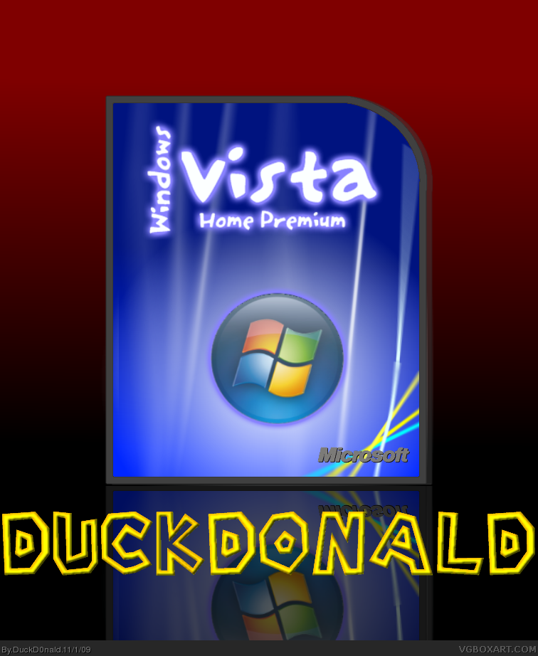 Windows Vista Home Premium box cover
