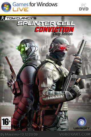 Splinter Cell Conviction : Coop Edition box art cover