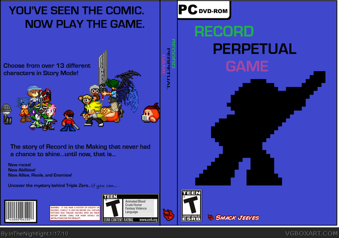 Record; Perpetual Game box art cover