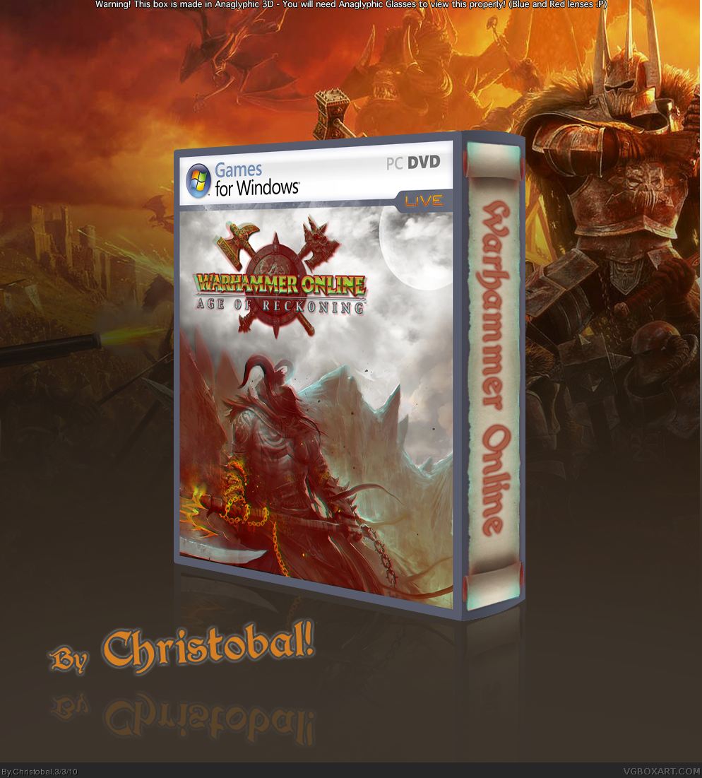 Warhammer Online: Age of Reckoning box cover