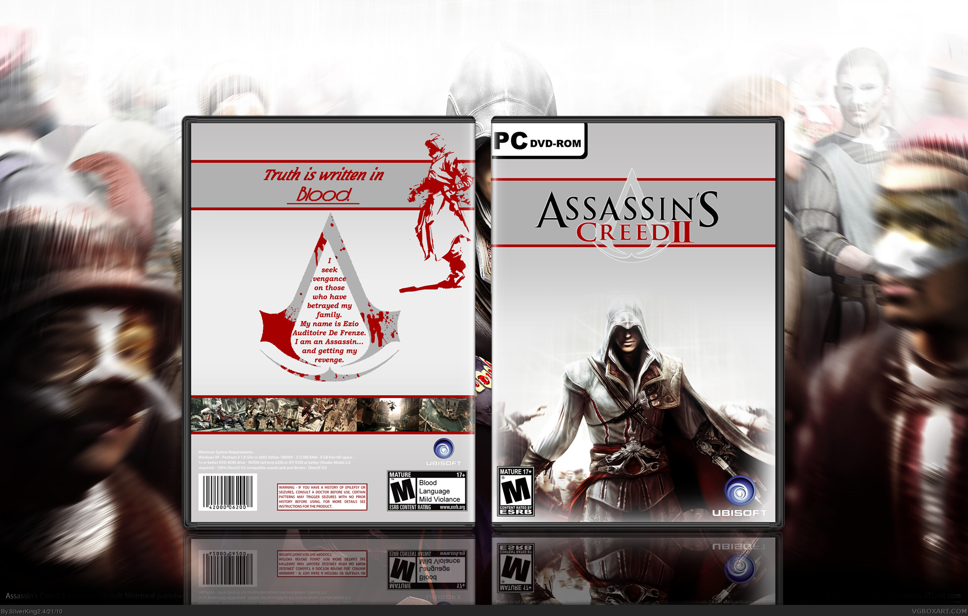 Assassin S Creed Ii Pc Box Art Cover By Silverking