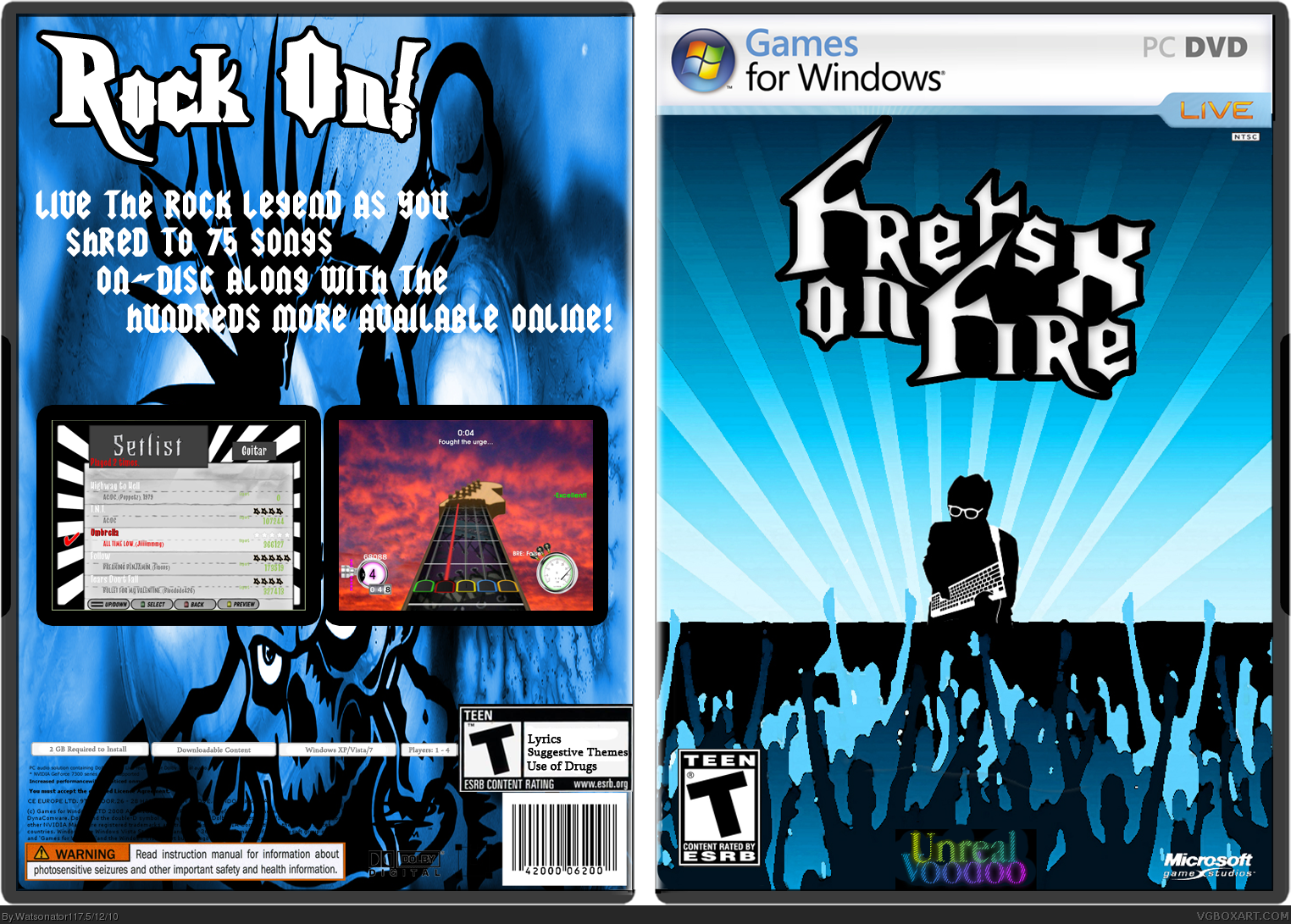 Frets On Fire X box cover