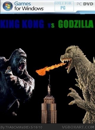 King Kong vs. Godzilla box cover