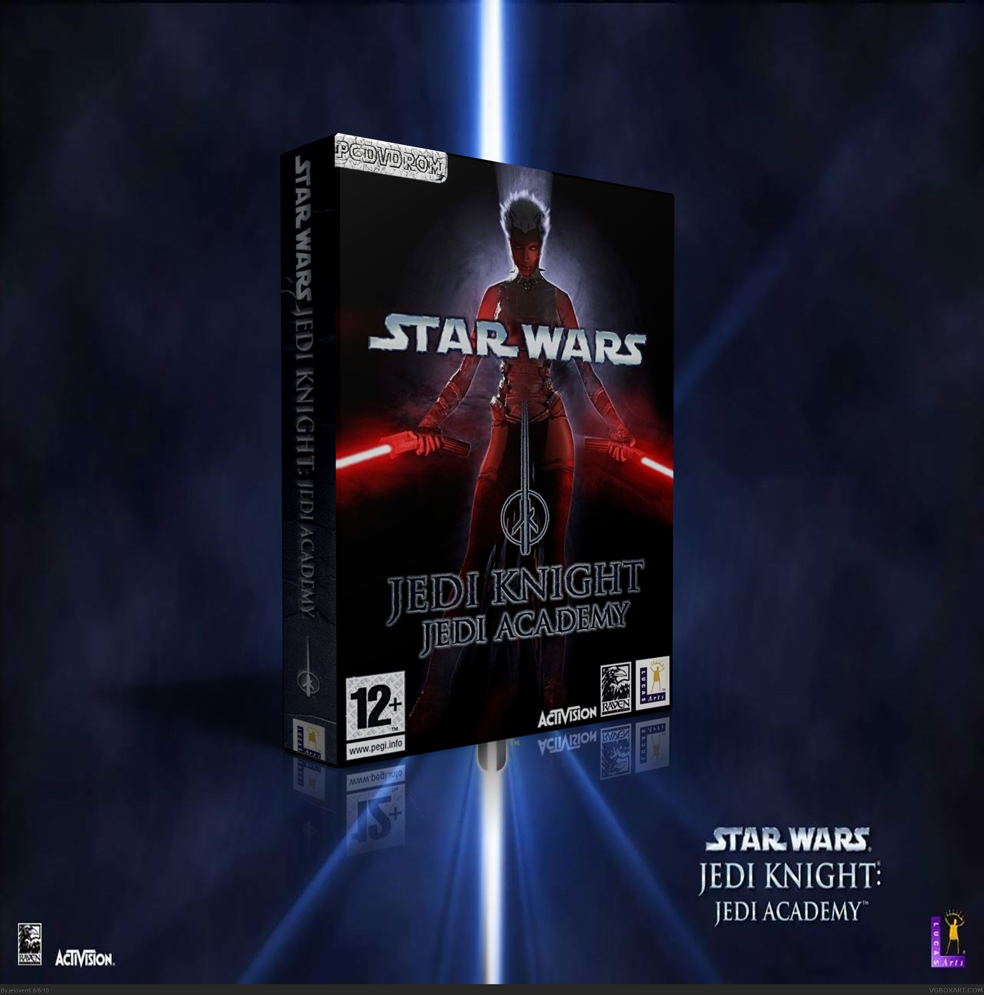 Star Wars : Jedi Knight : Jedi Academy box cover