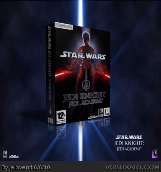 Star Wars : Jedi Knight : Jedi Academy box art cover