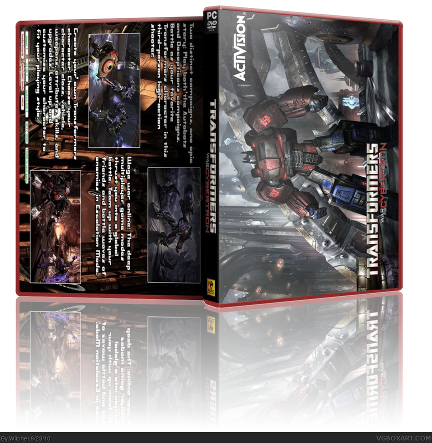 Transformers: War for Cybertron box cover